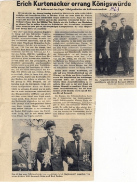 Zeitungsartikel 1963