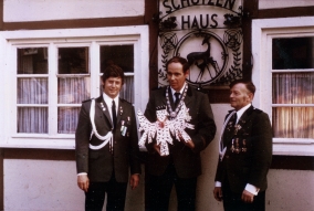 Wolfgang Günster, Schützenkönig 1974