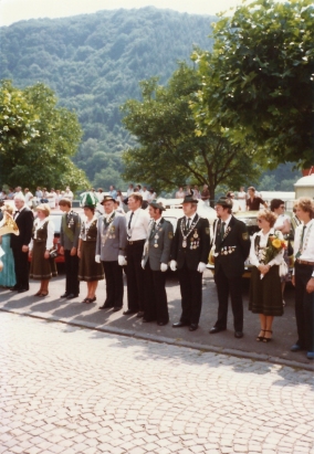 Schützen- und Weinfest Ediger-Eller 1981 oder 1982
